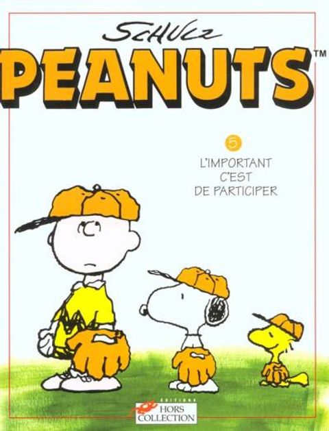 Couverture de l'album Peanuts, tome 5 : L'important c'est de participer