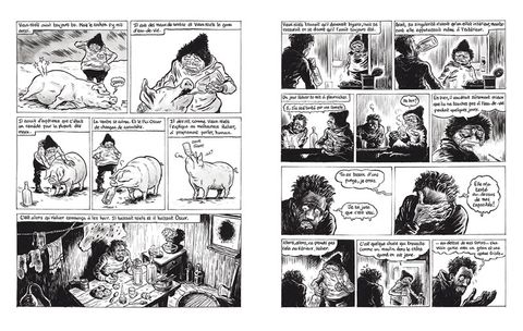 Aperçu de l'album Autres Racontars d'après l'oeuvre de Jørn Riel tome 2