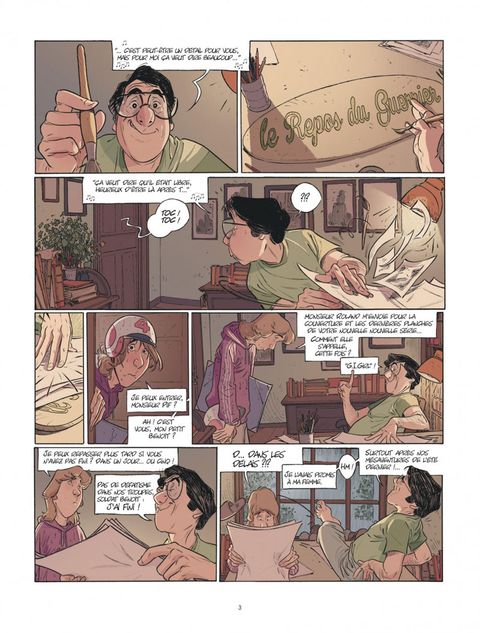 Aperçu de l'album Les beaux étés tome 4 - Le repos du guerrier