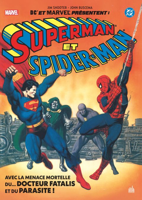 Couverture de l'album DC & Marvel Present : Superman and Spider-Man (1981)