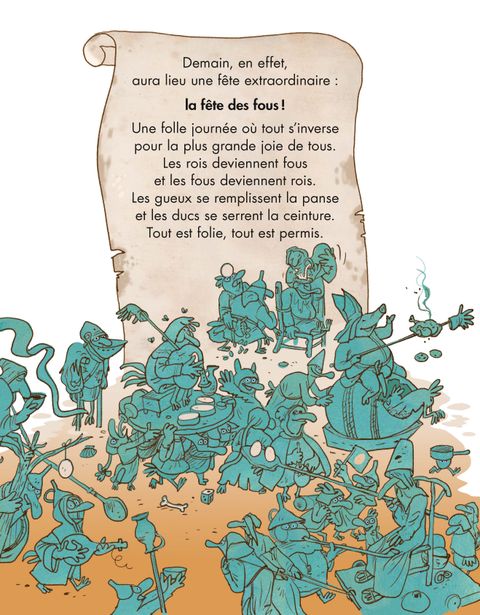 Aperçu de l'album Les P'tites Poules tome 21 - La fête des fous