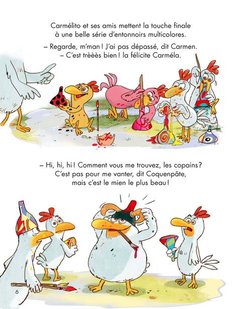 Aperçu de l'album Les P'tites Poules tome 21 - La fête des fous