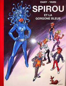 Couverture de l'album Spirou et la Gorgone bleue