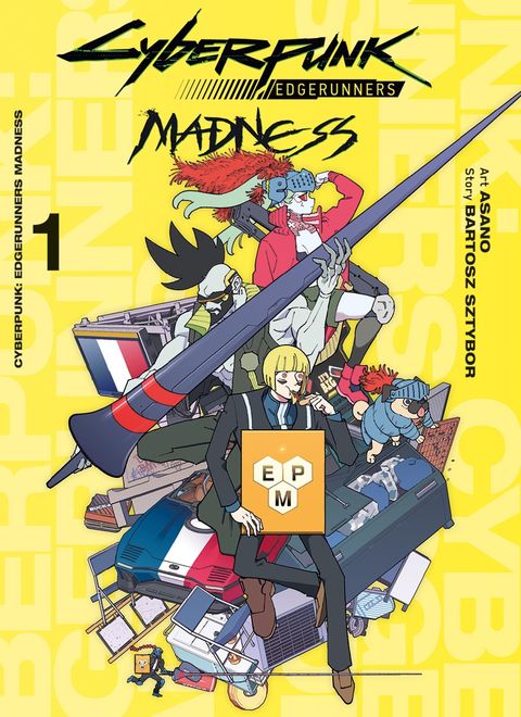 Couverture de l'album Cyberpunk Edgerunners MADNESS