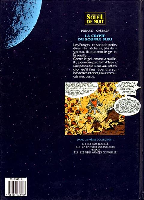 Aperçu de l'album La Crypte du Souffle Bleu tome 3 - Les Neuf Armées de Rouille