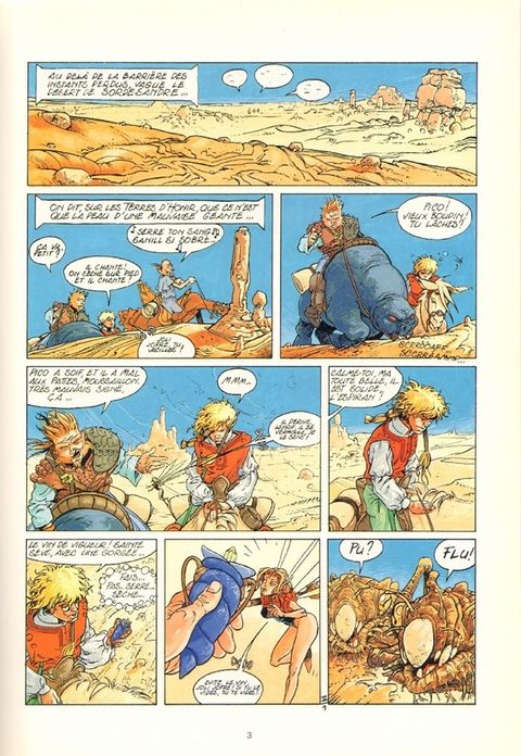 Aperçu de l'album La Crypte du Souffle Bleu tome 3 - Les Neuf Armées de Rouille