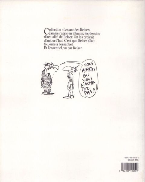 Aperçu de l'album Les Années Reiser tome 7 - La Ruée vers rien : 1980