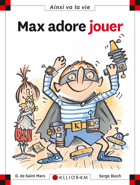 Couverture de l'album Max adore jouer