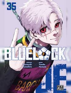 Couverture du premier album de la série Blue Lock 