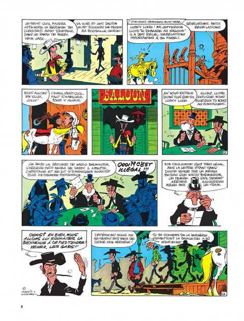 Aperçu de l'album Lucky Luke (Dargaud) tome 2 - Le Pied-Tendre