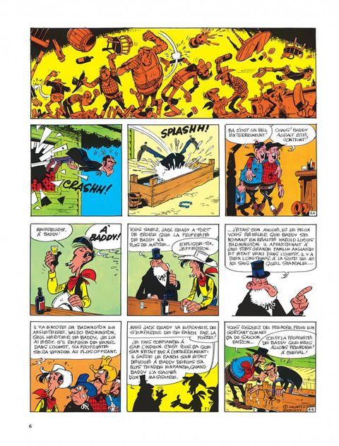Aperçu de l'album Lucky Luke (Dargaud) tome 2 - Le Pied-Tendre
