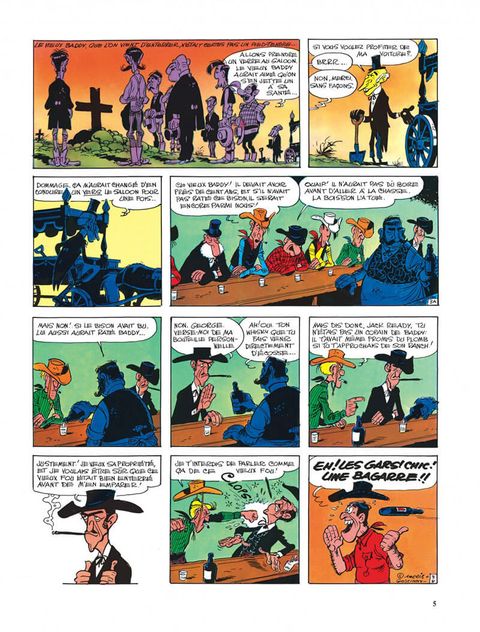 Aperçu de l'album Lucky Luke (Dargaud) tome 2 - Le Pied-Tendre