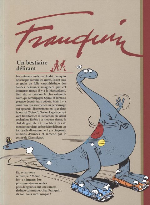 Aperçu de l'album Spirou et Fantasio (Int. Chronologique) tome 5 - Mystérieuses Créatures (1956-1958)
