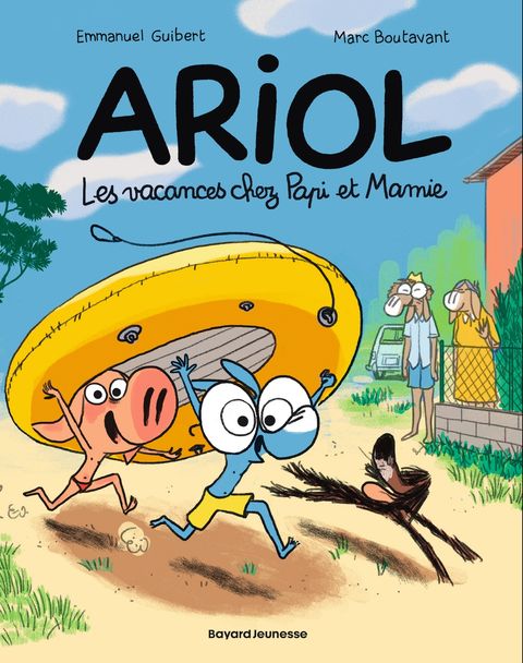 Couverture de l'album Les vacances chez Papi et Mamie