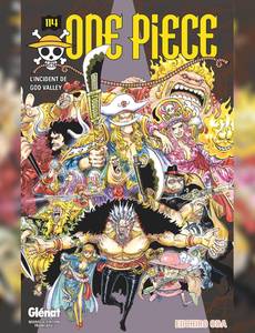 Couverture du premier album de la série One Piece