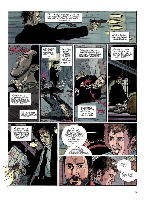 Aperçu de l'album Haute Sécurité - Cycle 3 l'Ombre d'Ezekiel tome 1 - L'Ombre d'Ezekiel 1/2