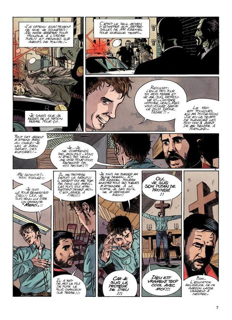 Aperçu de l'album Haute Sécurité - Cycle 3 l'Ombre d'Ezekiel tome 1 - L'Ombre d'Ezekiel 1/2