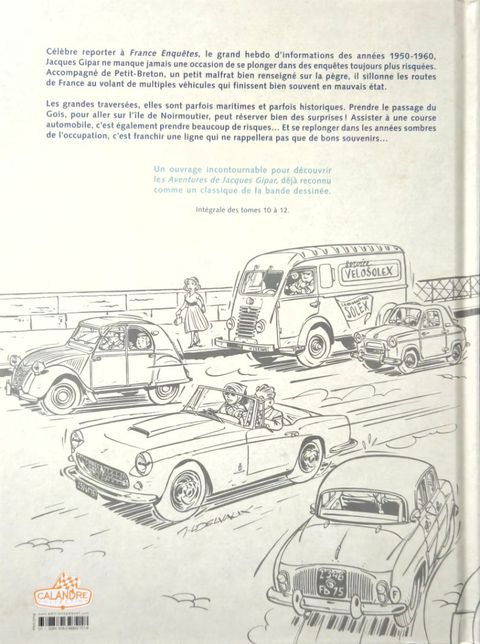 Aperçu de l'album Une aventure de Jacques Gipar - intégrale tome 4 - Les grandes traversées
