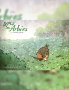 Couverture du premier album de la série Sous les Arbres