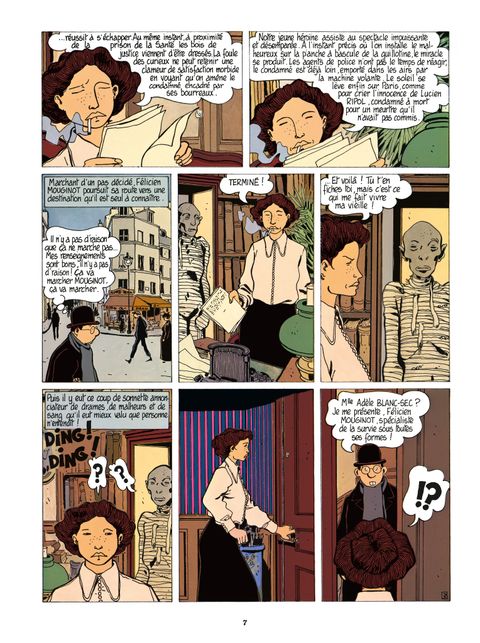 Aperçu de l'album Adèle Blanc-Sec tome 4 - Momies en Folie