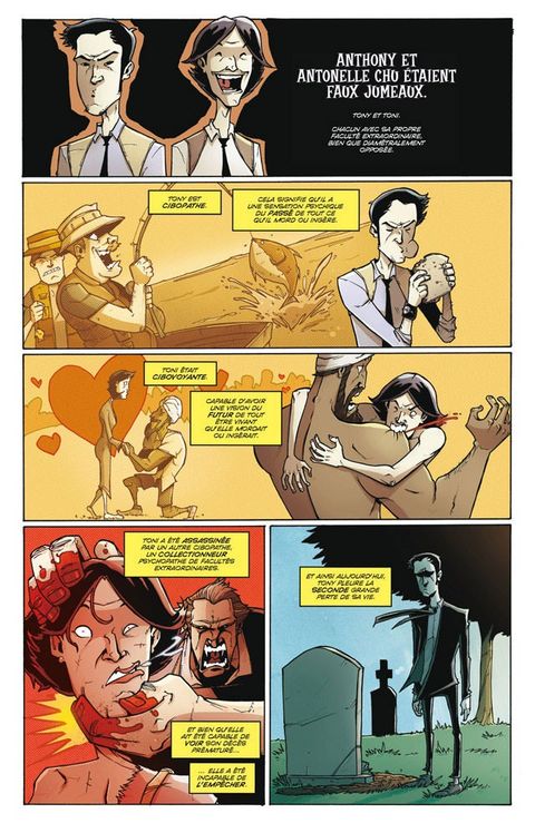 Aperçu de l'album Tony Chu, Détective Cannibale tome 7 - Dégoûts et des Douleurs