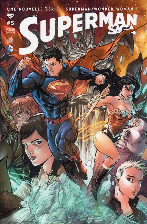 Couverture de l'album Superman Saga