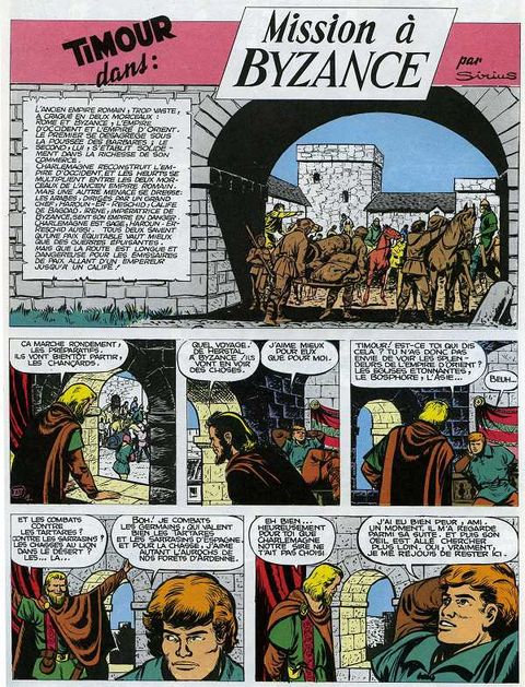 Aperçu de l'album Les Timour tome 13 - Mission à Byzance