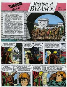 Aperçu 3 de l'album Les Timour tome 13 - Mission à Byzance