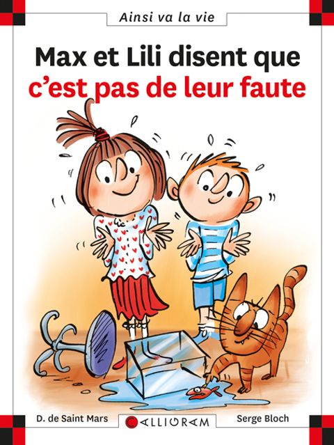 Couverture de l'album Max et Lili disent que c'est pas leurs faute