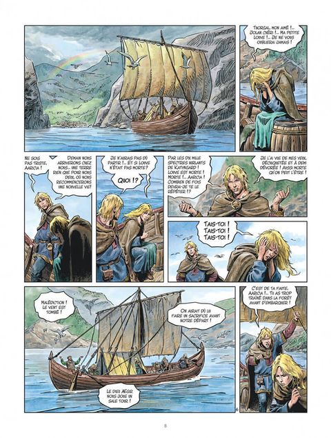 Aperçu de l'album Thorgal (Louve) tome 5 - Skald
