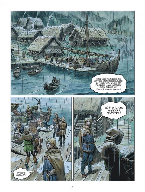 Aperçu de l'album Thorgal (Louve) tome 5 - Skald