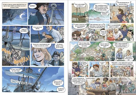 Aperçu de l'album Le royaume de pierre d'angle tome 1 - L'art du naufrage