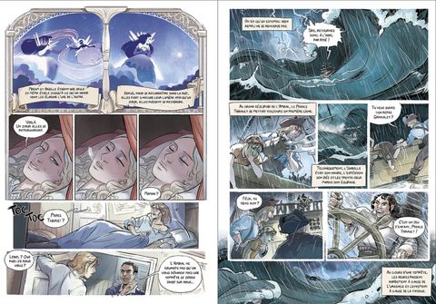 Aperçu de l'album Le royaume de pierre d'angle tome 1 - L'art du naufrage