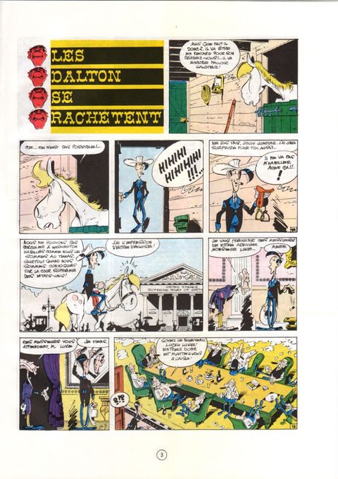 Aperçu de l'album Lucky Luke (Dupuis) tome 26 - Les Dalton se Rachètent