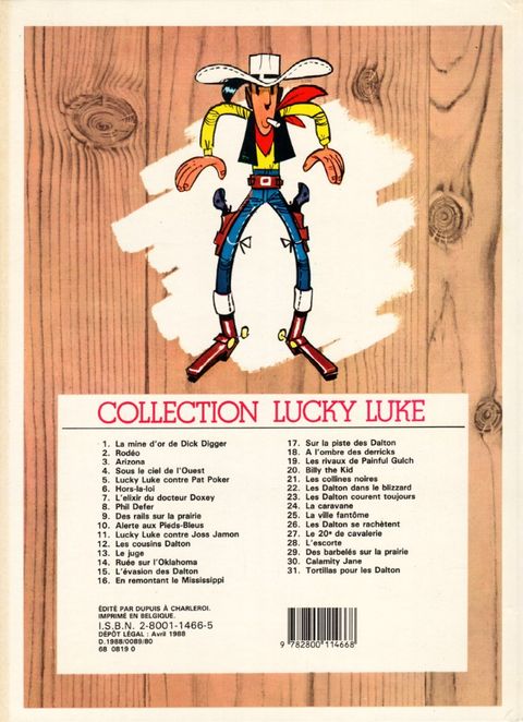 Aperçu de l'album Lucky Luke (Dupuis) tome 26 - Les Dalton se Rachètent