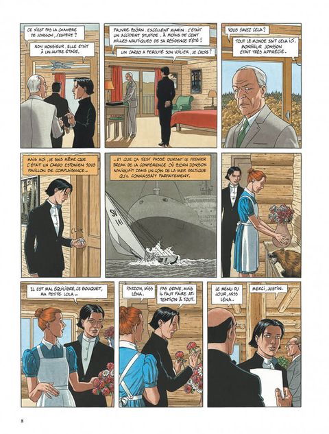 Aperçu de l'album Le long voyage de Léna tome 3 - Léna dans le Brasier