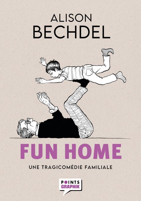 Couverture de l'album Fun home. Une tragicomédie familiale (reed)