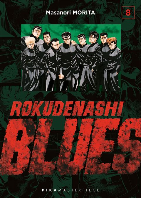 Couverture de l'album Rokudenashi Blues T08