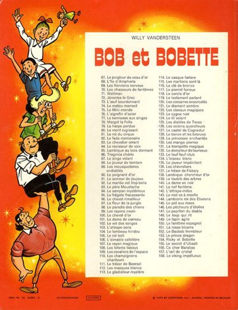 Aperçu de l'album Bob et Bobette tome 158 - Le viking impétueux