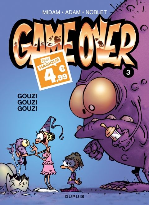 Couverture de l'album Game over - Tome 3 - Gouzi gouzi gouzi / Edition spéciale (Indispensables 2024)
