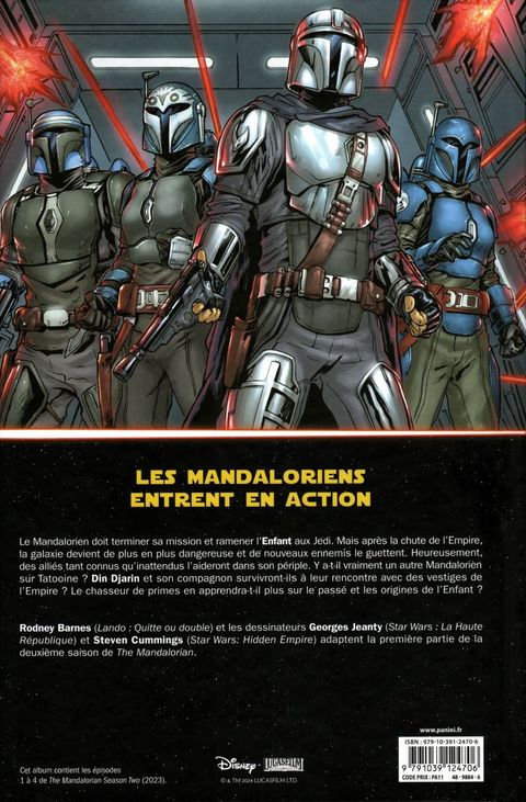 Aperçu de l'album Star Wars : The Mandalorian tome 3