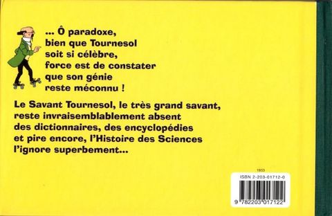 Aperçu de l'album Tintin (Monographie par personnage) tome 1994 - Le Tournesol illustré - Eloge d'un oublié de l'histoire des sciences