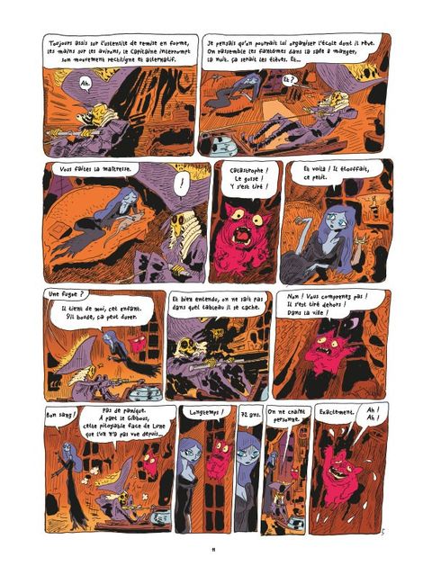 Aperçu de l'album Petit Vampire tome 2 - La Maison de la Terreur qui Fait Peur