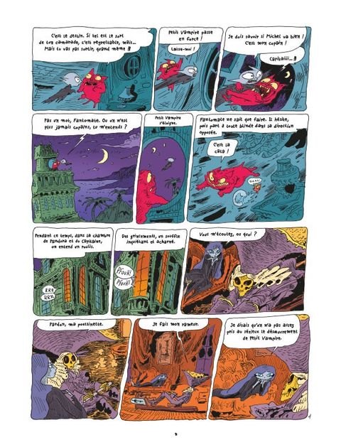 Aperçu de l'album Petit Vampire tome 2 - La Maison de la Terreur qui Fait Peur