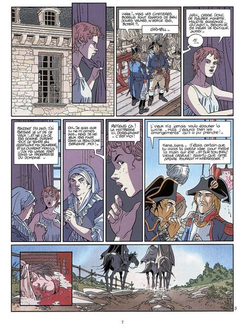 Aperçu de l'album Timon des blés tome 4 - Les manteaux noirs