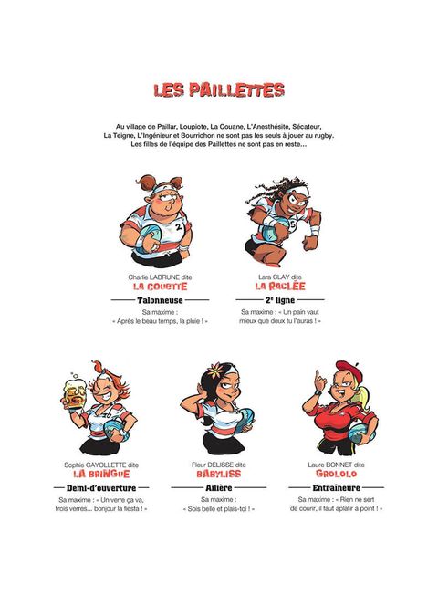 Aperçu de l'album Les Rugbymen tome 20 - On va finir en botté !