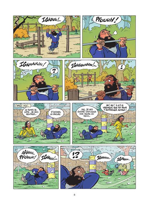 Aperçu de l'album Les Rugbymen tome 20 - On va finir en botté !