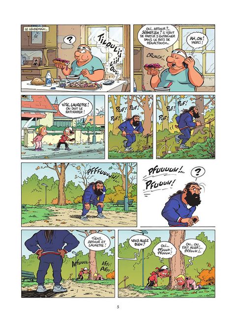 Aperçu de l'album Les Rugbymen tome 20 - On va finir en botté !