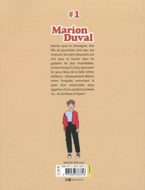 Aperçu de l'album Marion Duval tome 1