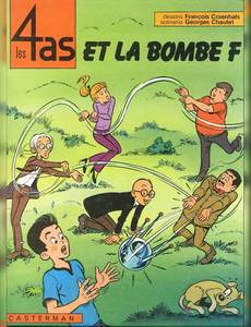 Couverture de l'album Les 4as et la Bombe F